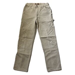 LEVI’S VINTAGE 550 Double Knee Khaki Cargo Utility Pants Carpenter Workwear 31